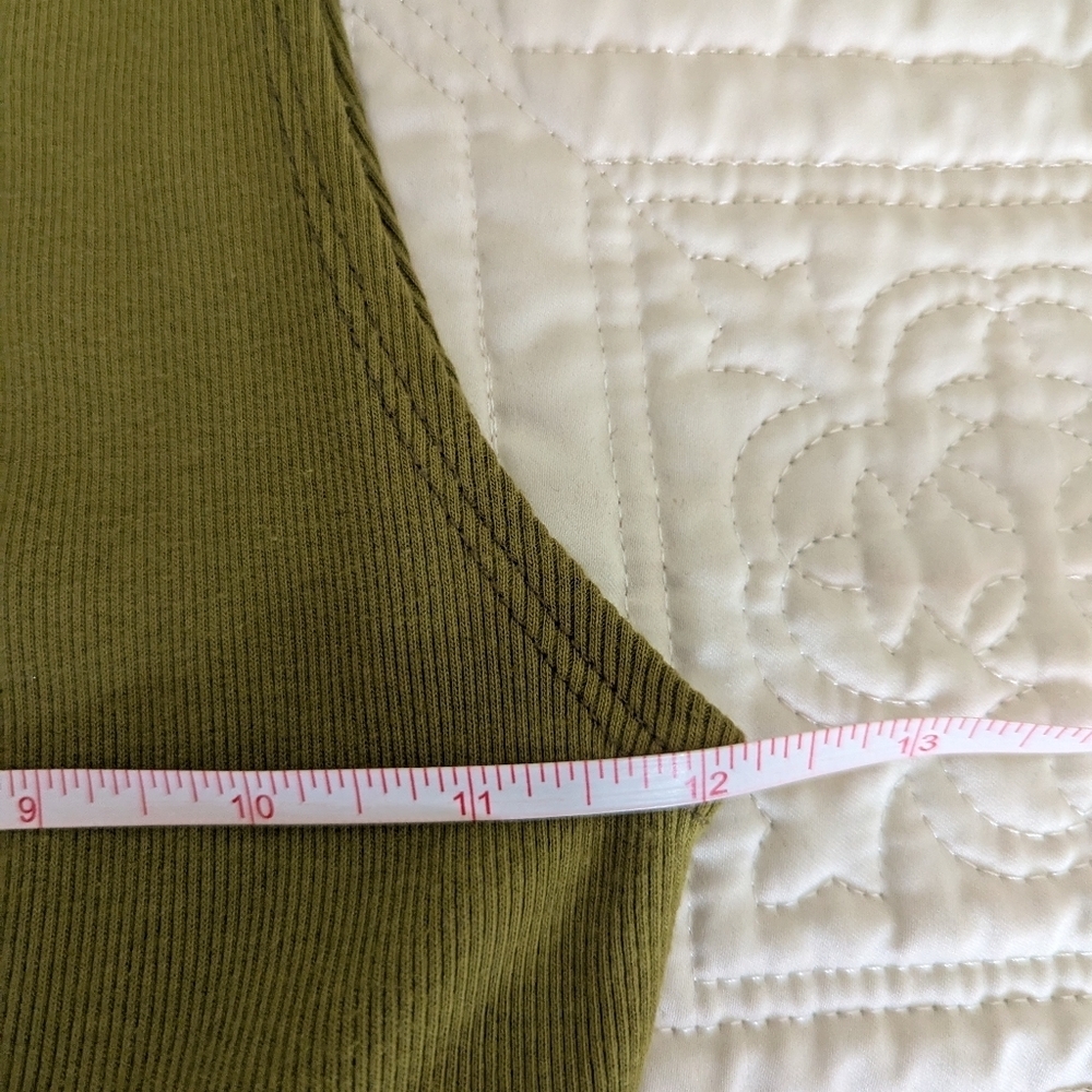 REFORMATION Green Organic Cotton Mininalist Feminine Maxi Dress Size Small - Picture 7 of 12
